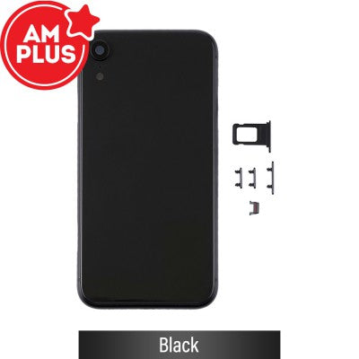AMPLUS Rear Housing for iPhone XR-Black AMPLUS Rear Housing for iPhone XR-Black